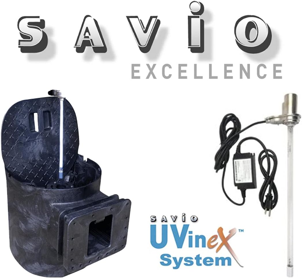 Savio Compact Skimmerfilter Base Unit, Ponds up to 700 Gallons