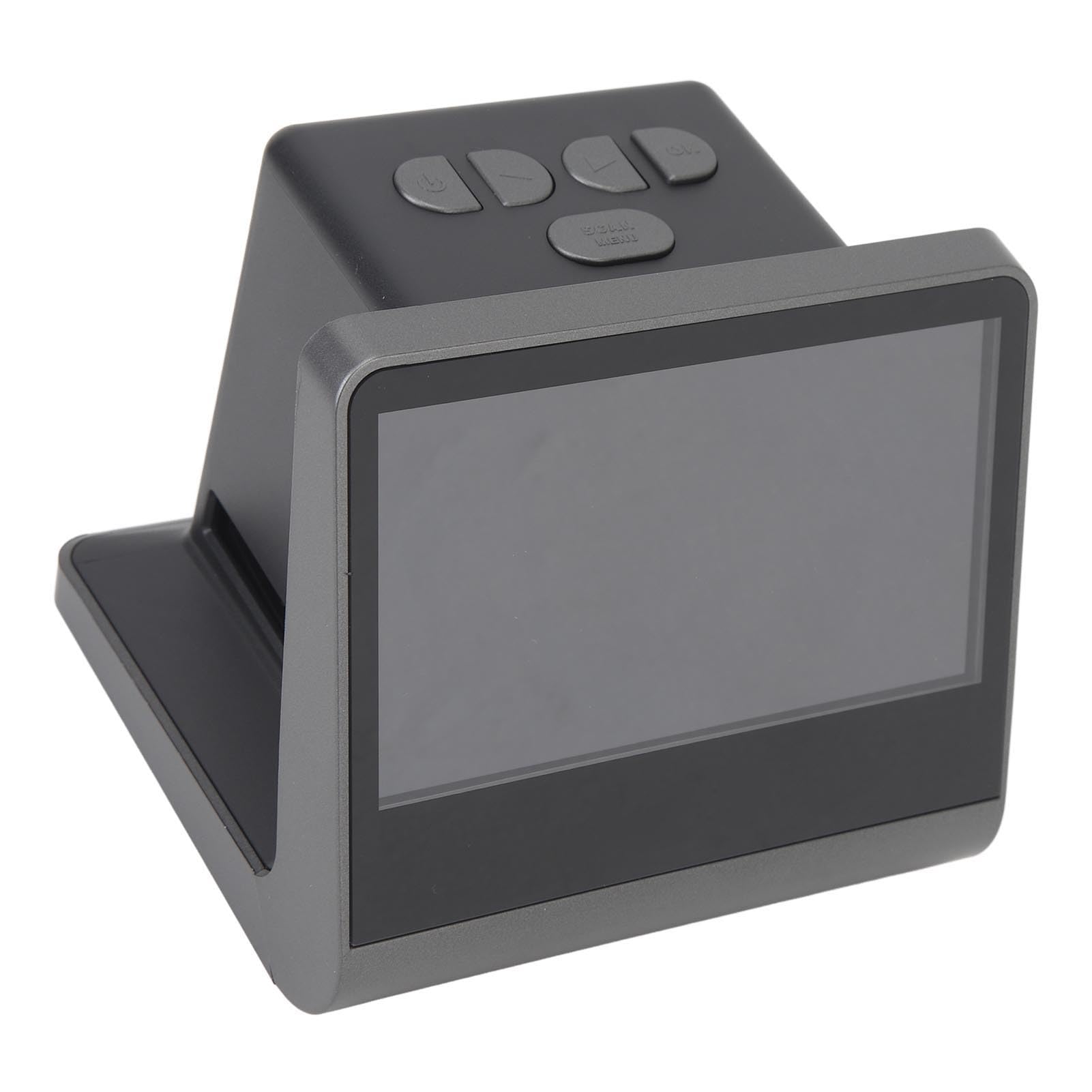Scanner per Pellicole e Foto, Scanner per Pellicole con Schermo LCD da 5 Pollici, Alta Definizione da 48 MP, Memoria da 16 GB, Scanner Fotografico per Win XP, per Vista, per Win