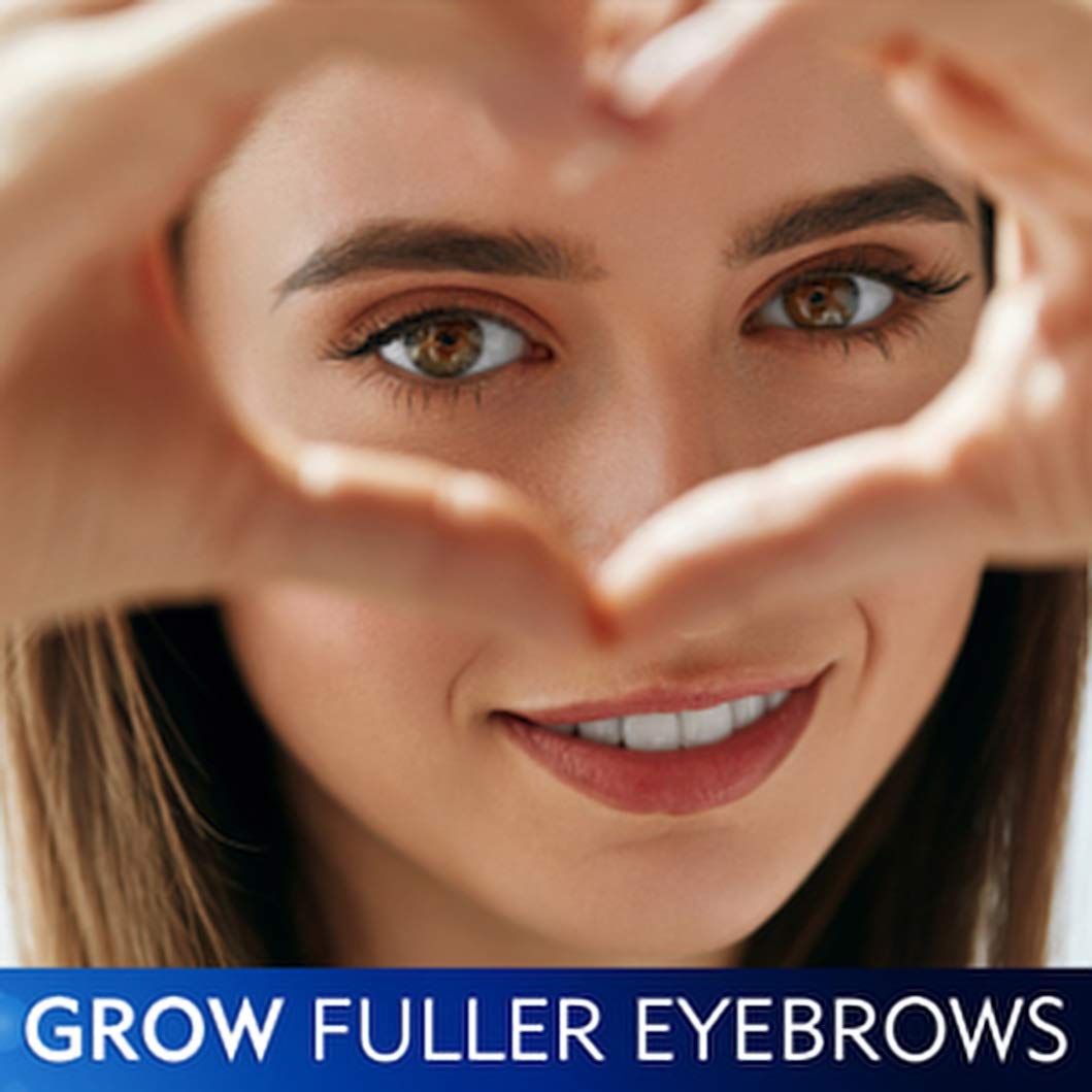 SIERO SOPRACCIGLIA RICRESCITA RAPIDA per Sopracciglia Perfette Donna e Uomo - con Péptidi Attivi e Acido Ialuronico - Risultati in 8 Settimane - Brow Serum di DERMAWORKS