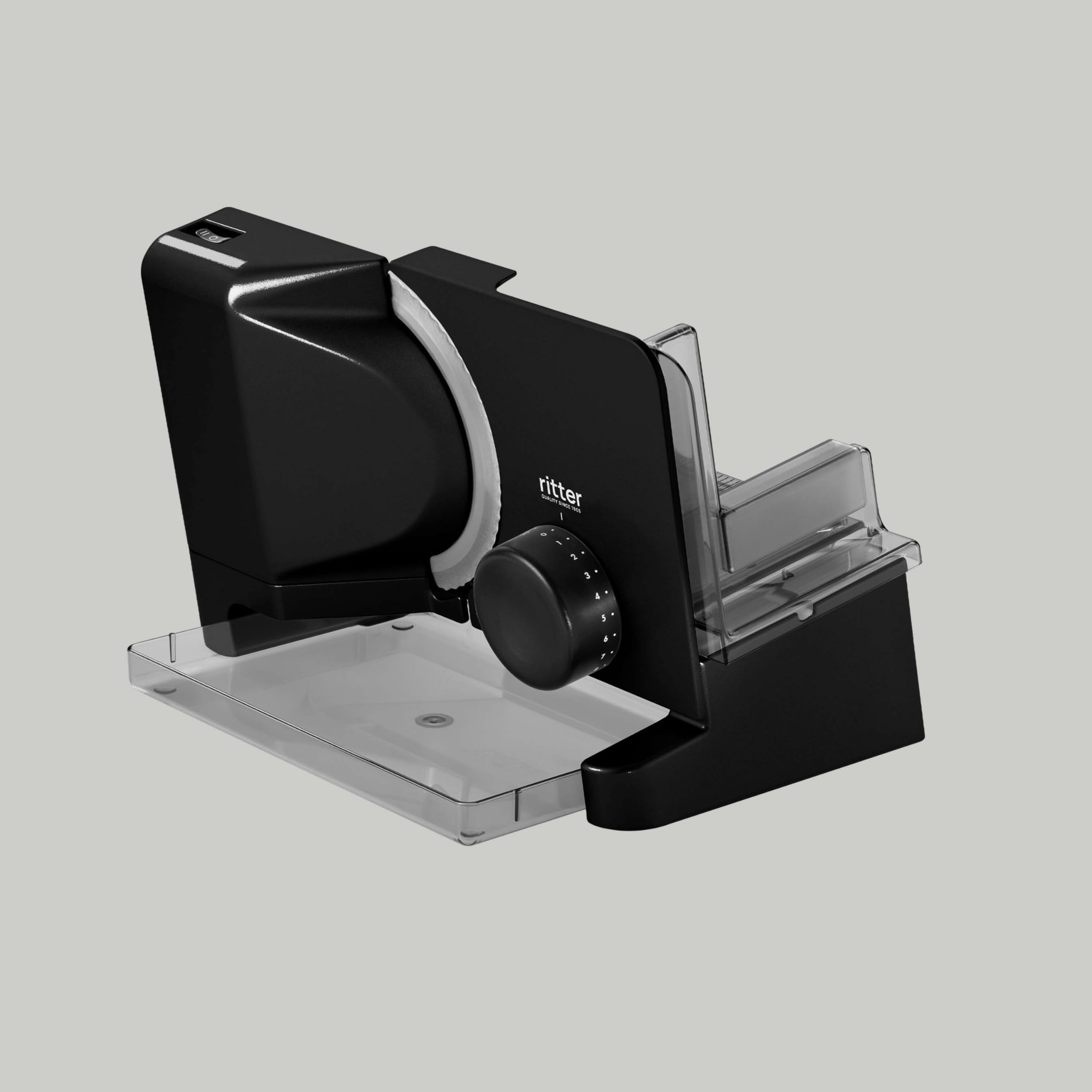 affettatrice universale ritter E 16 Duo Plus, affettatrice universale elettrica con motore ECO, made in Germany, nero