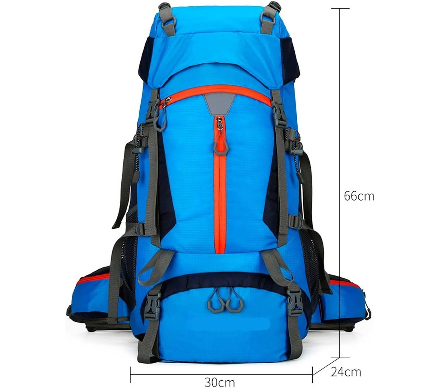 Plecak Turystyczny Plecak Trekkingowy Plecak Górski 65L Plecak Turystyczny Lekki, Sportowy Plecak Podróżny Na Świeżym Powietrzu Torba Alpinistyczna(A)