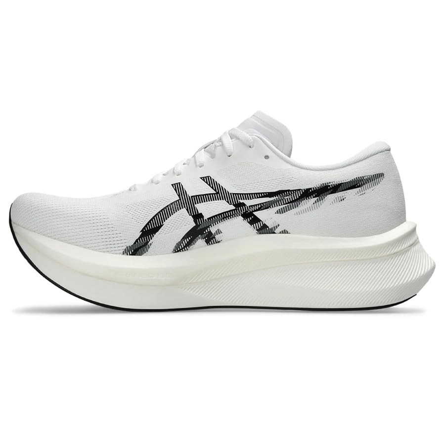 asics ランニングシューズ MAGIC SPEED 4 メンズ(ワイド)白 ASICS アシックス /メンズ ランニング マラソンシューズ