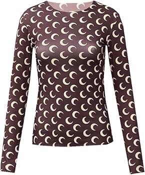 Perfumecloset プリントシャツ　Print Shirts Moon Perfumecloset プリントシャツ Print Shirts Moon