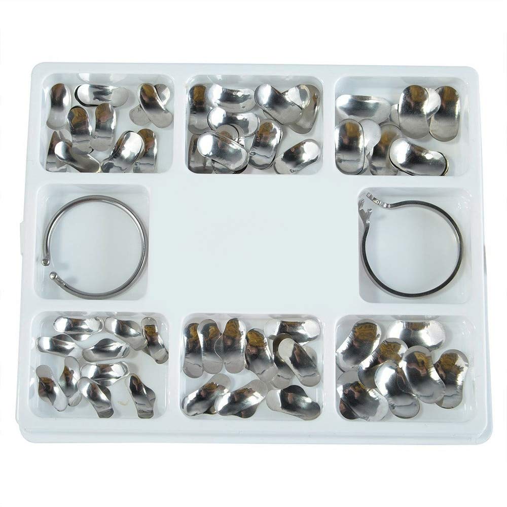 Buy Generic 100Pcs Full Kit Dental Matrix Sectional Contoured Metal