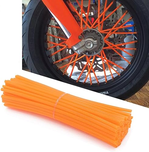 72 piezas de fundas para radios de motocicleta para llantas de 8 a 21 pulgadas para Bibycle Dirt-Bike K.T.M All 65-500cc SX SX-F EX EXC-F SIXDAY 950