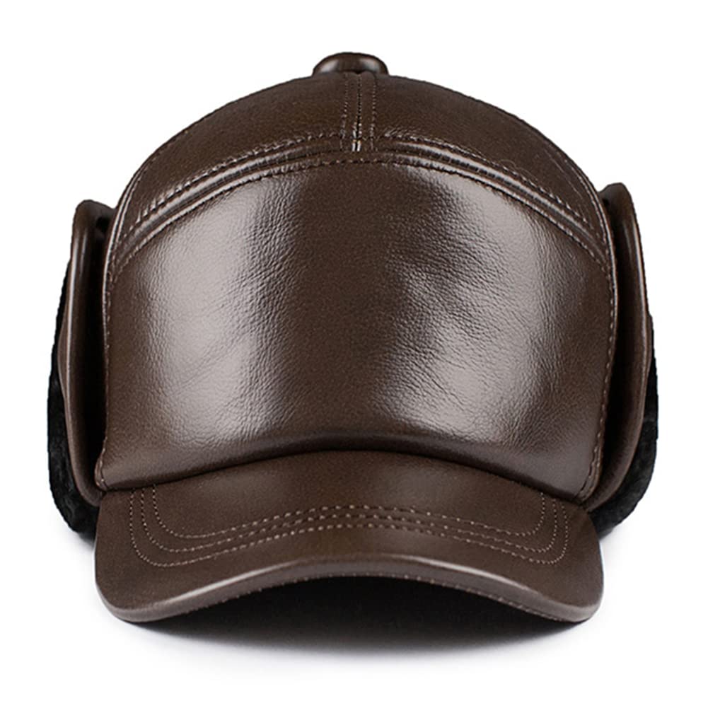 Sombrero de Caza de Invierno para Hombre y Mujer Gorra de béisbol con Visera Sombrero con orejera cálido Sombrero de trampero de esquí al Aire Libre