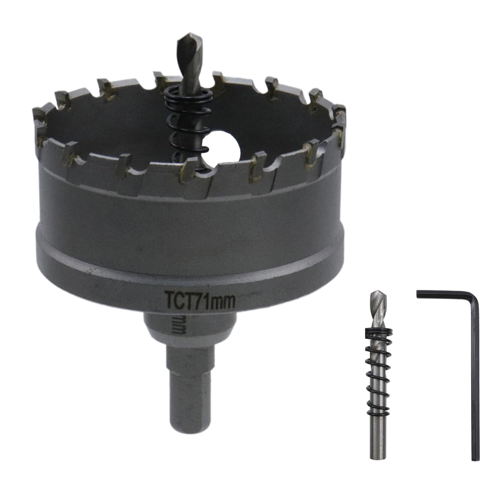 Carbide Hole Saw - Cut Stainless Steel & Iron -23