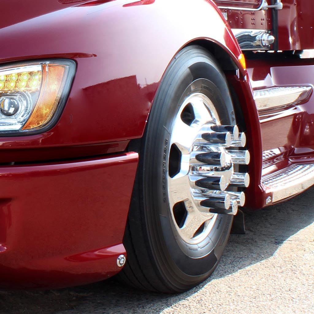 (60, Cbox) 33MM x 3 1/2" Cylinder NUT Cover - Push-on, Interior/Exterior Upgrade