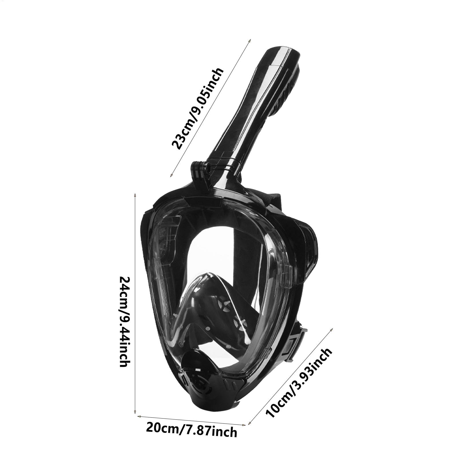 Maschera da snorkeling per adulti, traspirante, attrezzatura subacquea, attrezzatura subacquea, comoda attrezzatura da snorkeling per bambini e adulti