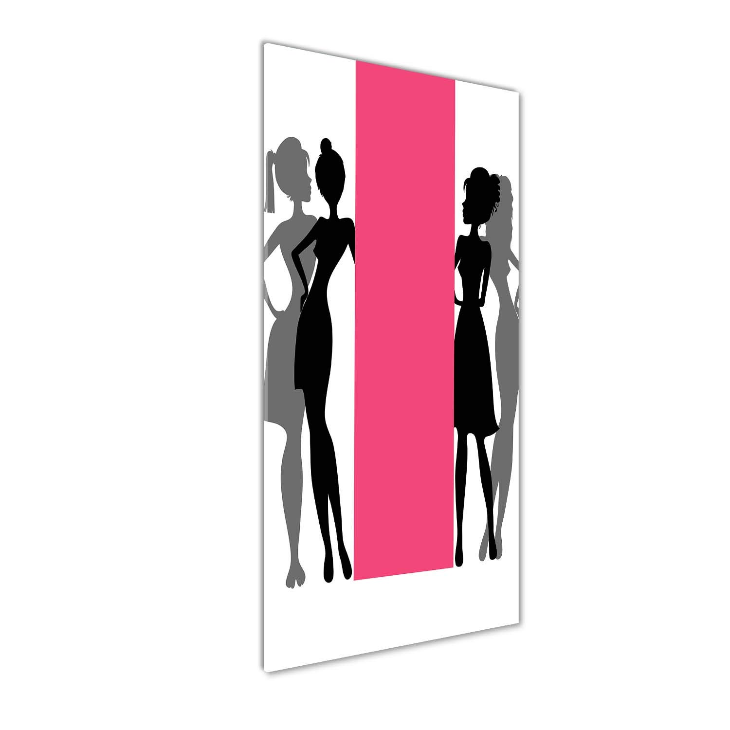 Peinture sur Verre 50x125cm Tulup - Tableau Rose pour Rénover votre Déco