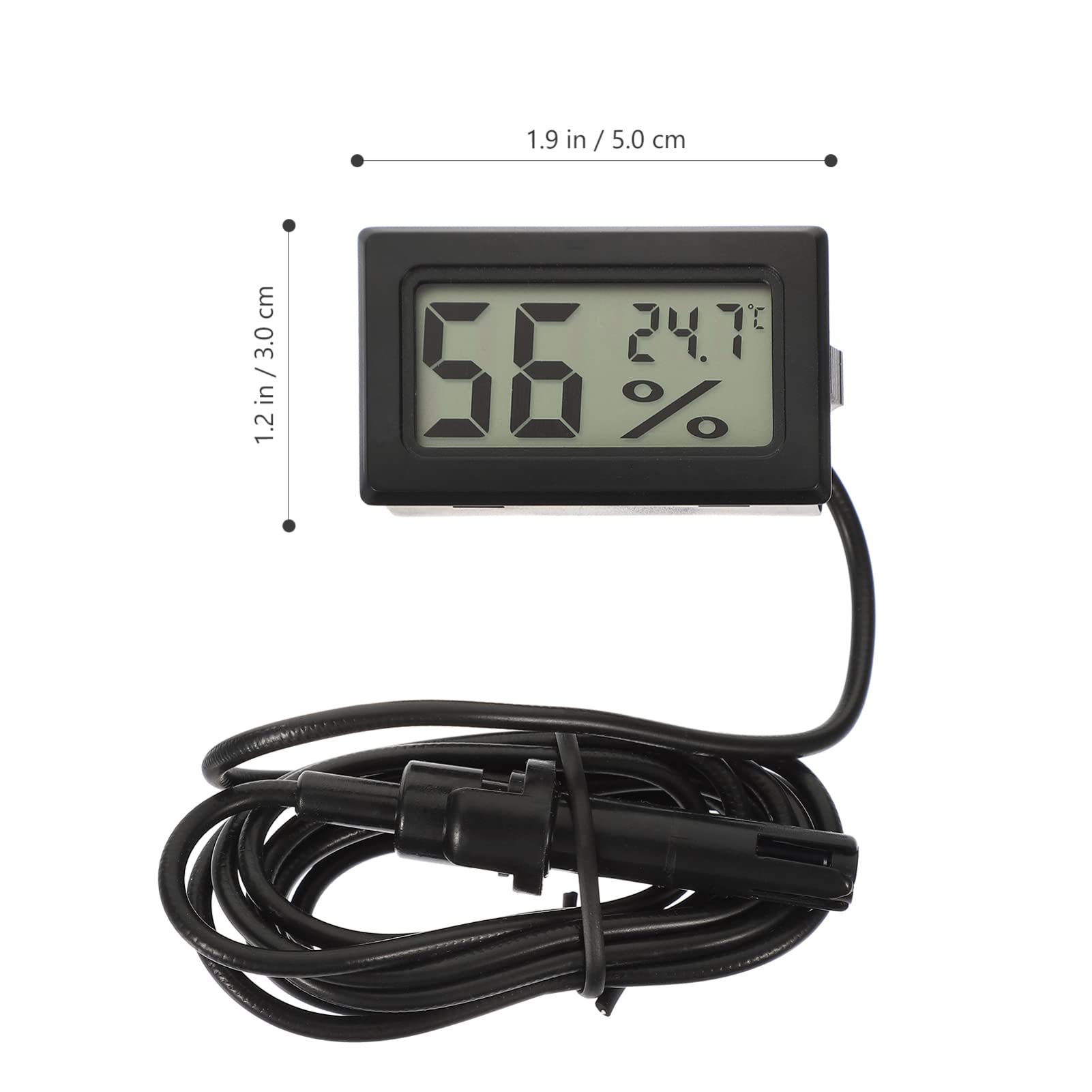 Mobestech 4 Termometri Per Acquario Termometro Lcd Per Acquario Termometro Per Acquario Termometro Digitale Termometro Per Acquario