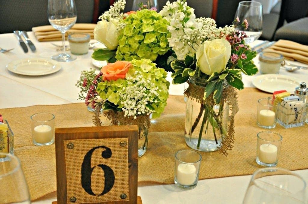 Tischläufer aus 100 % Jute, Vintage, 30,5 x 183,9 cm, Tischläufer für Hochzeiten, Partys, Weihnachten, Thanksgiving, Grillabende, Alltag, Feiertage, 12 Stück