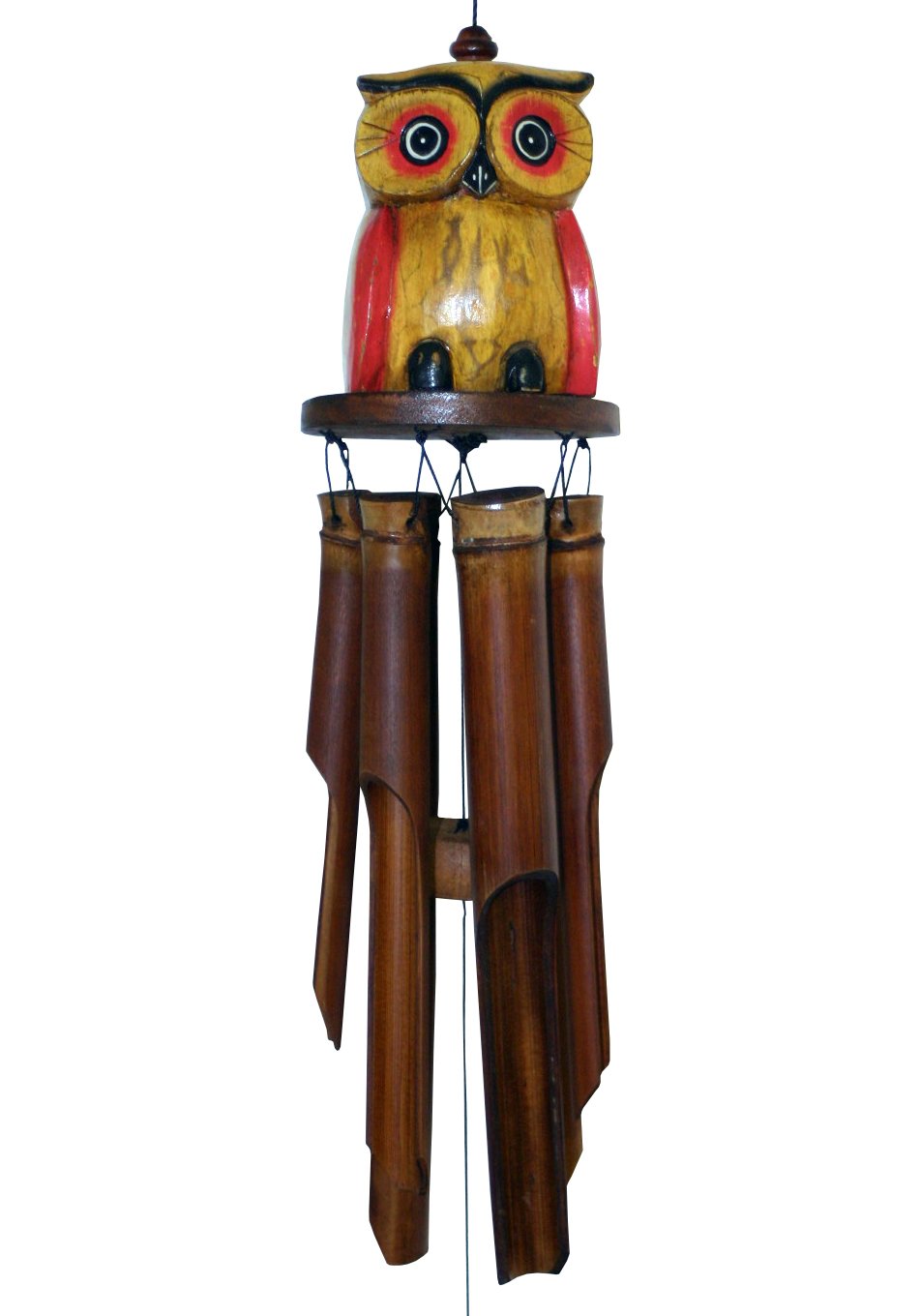 Carillon en bambou jaune Oscar 248 pour tamiser les bruits extérieurs du jardin