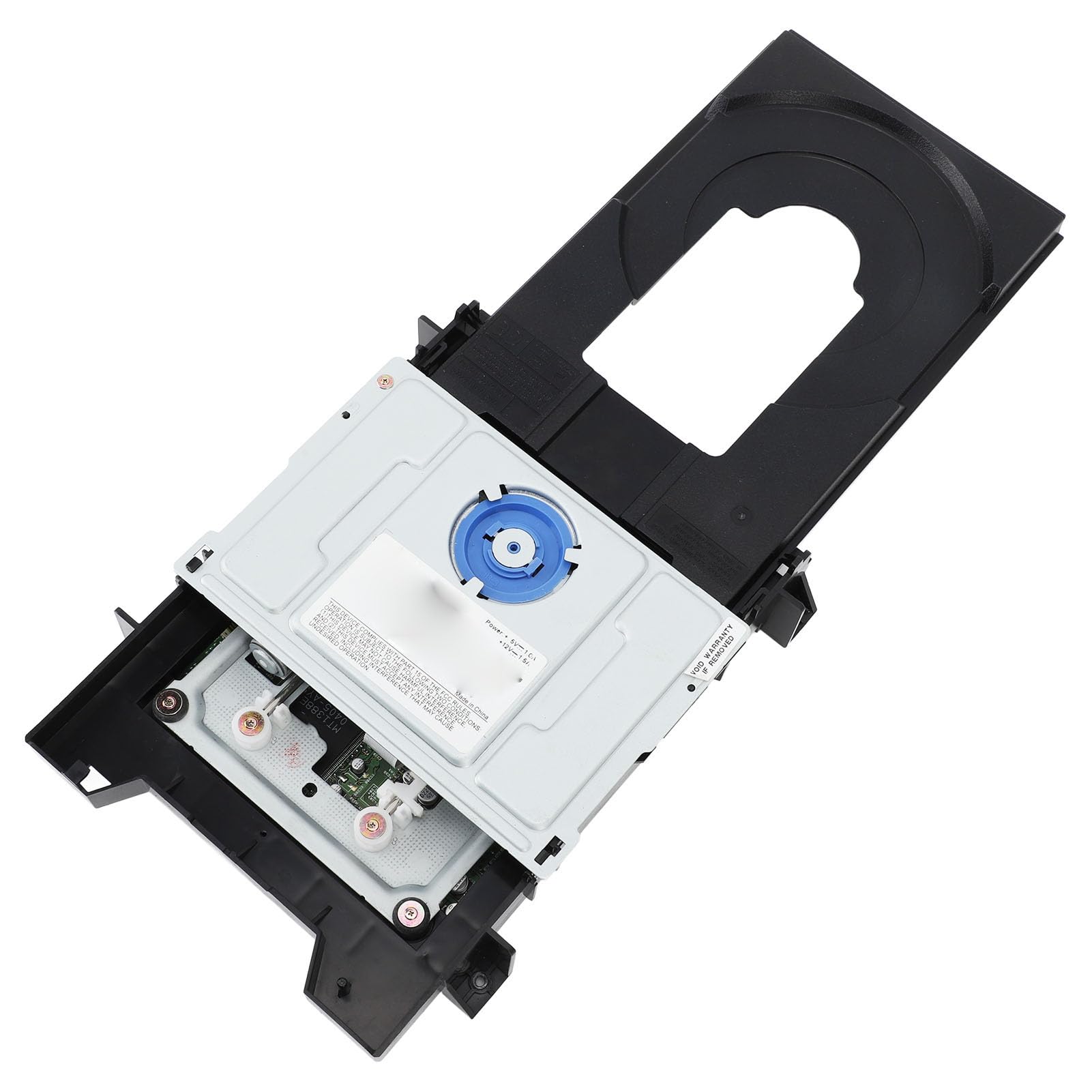 Walfront Lettore di Masterizzazione di unità CD/DVD Esterna USB 3.0 DSL‑710A Masterizzatore di Dischi Portatile con Lettura Ad Alta velocità con Porte USB e Lettore di Schede SD per