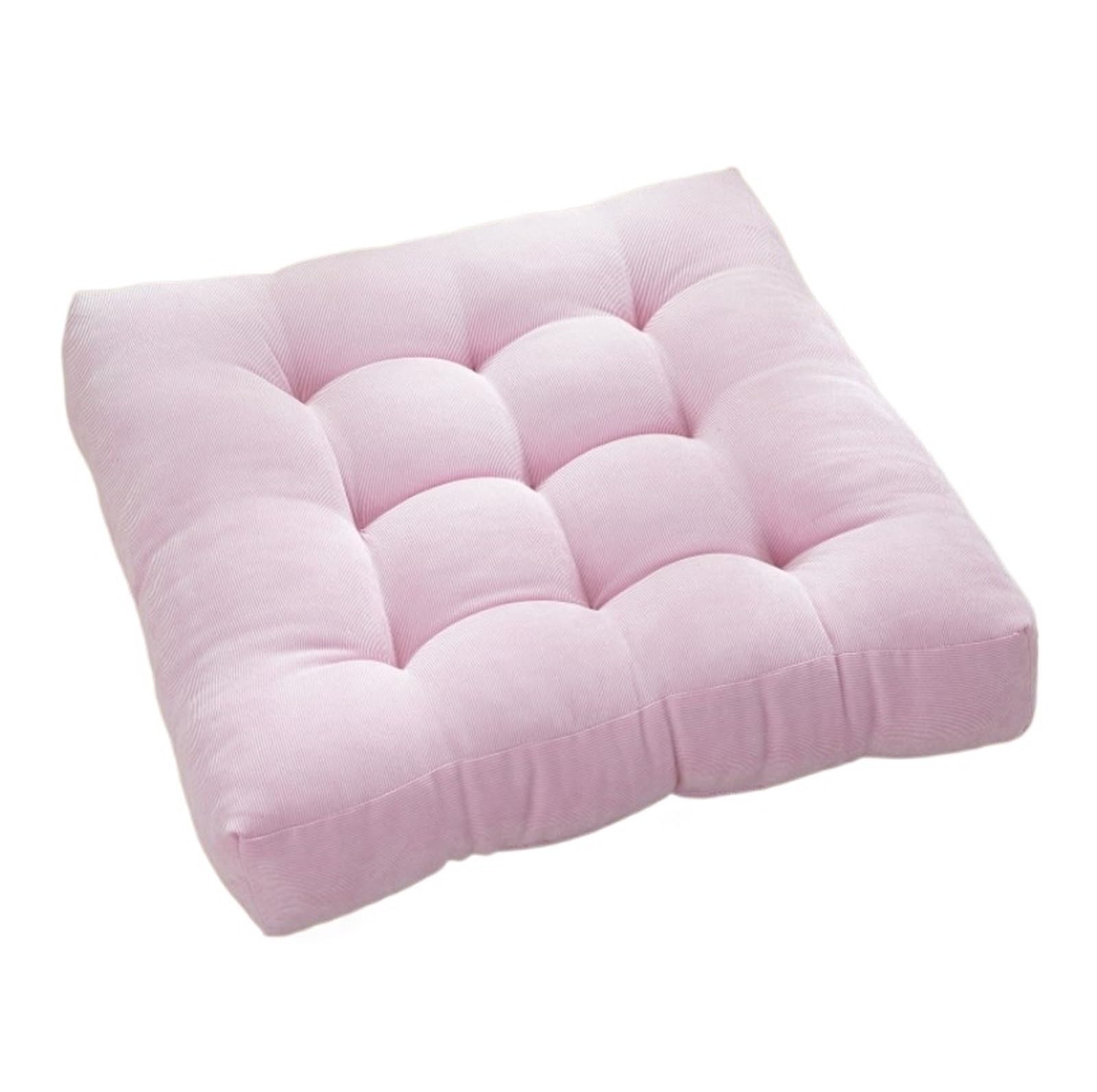 VMDVBNA chair cushions Oversized Tufted Floor Seat Cushion Office Chair Square Tatami Pillow for home(Color7,45x45cm)