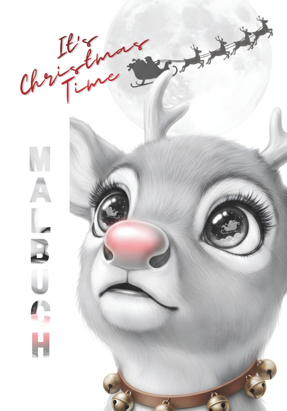 It´s Christmas Time - Malbuch (inkl. Mini-Flipbook): Ein zauberhaftes Weihnachts-Malbuch für Teens & Erwachsene – mit integriertem Daumenkino und ... Motiven voller Magie, Humor und Herz