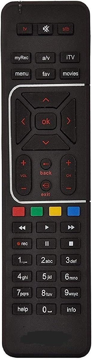 QTH® Airtel Digital TV SD/HD/HD DTH Compatible Remote Controller