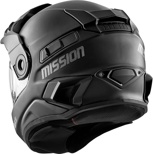 Miniatura 3 de CKX Mission AMS Snow Helmet wElectric Shield Matte Black