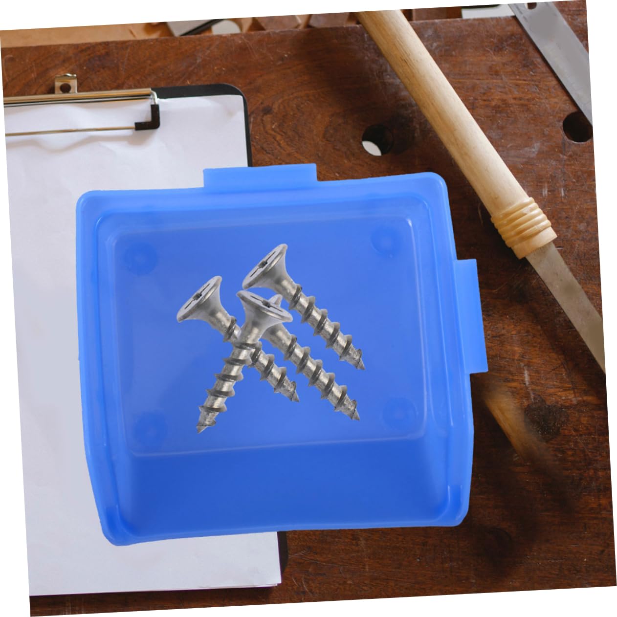 Uonlytech 8pezzi Scatole Di Stoccaggio Per Componenti Plastica Organizer Multi-funzionale Per Officina e Garage Design Con Apertura Per Facile Accesso Ai Materiali Contenitori Impilabili Per