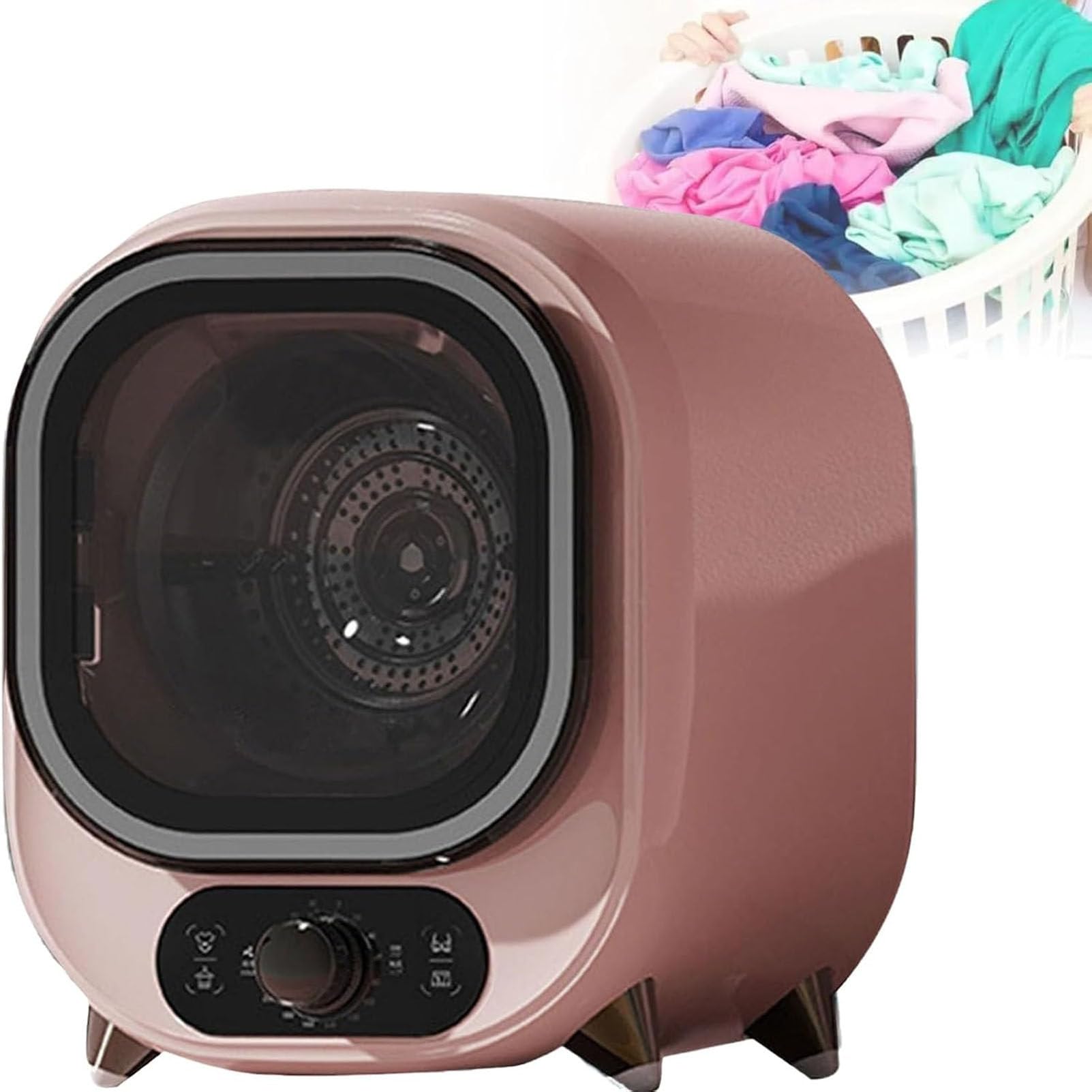 Secadora de Ropa portátil con Centrifugado CoralPink