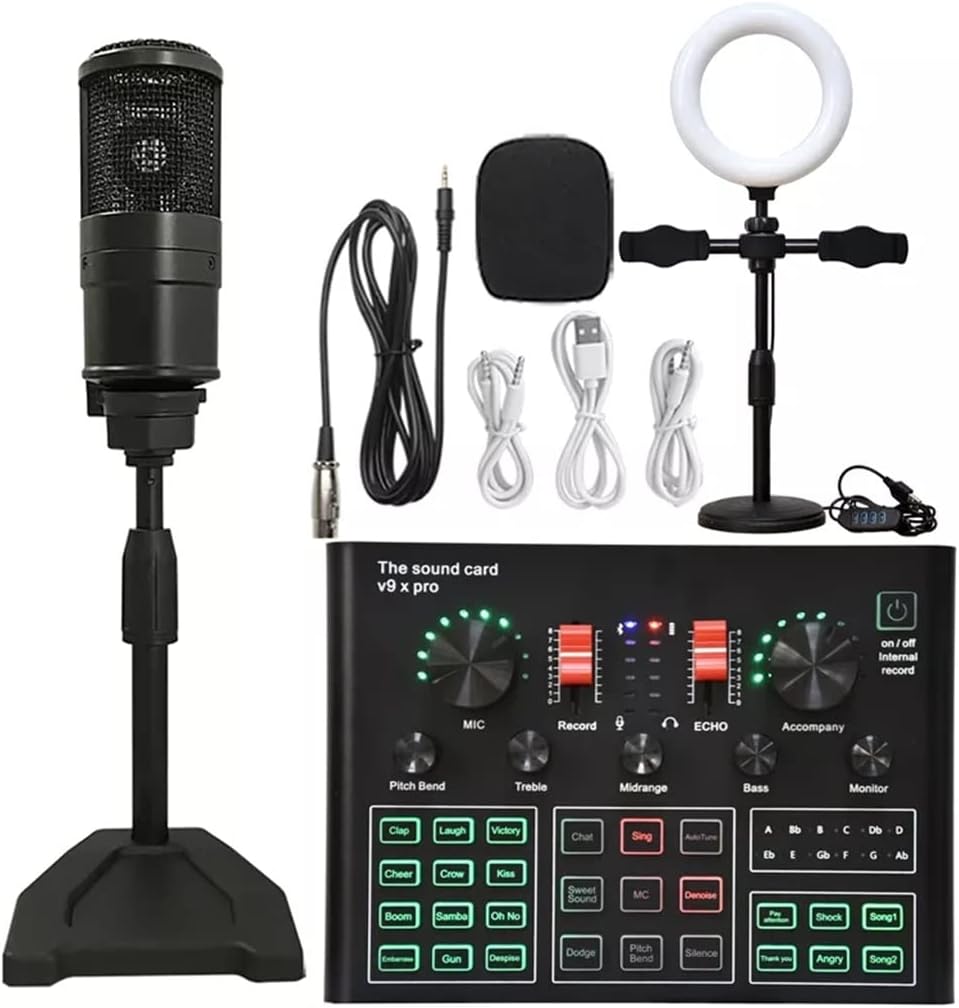 Microphone,Professional Studio Condenser Microphone Set Microphone Set