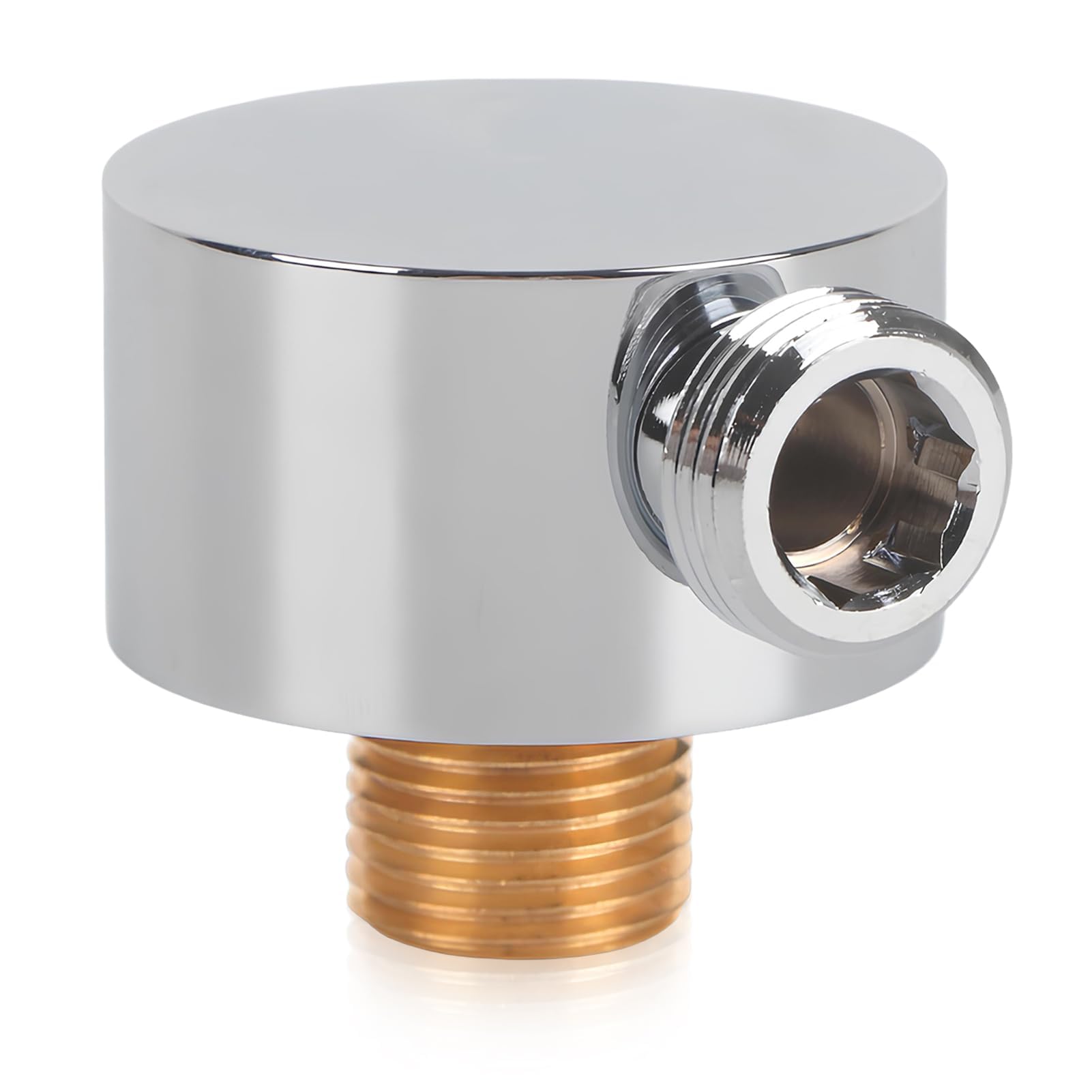 Braccio Di Estensione Per Doccia In Acciaio Inox 304, 50mm, Filetto G1/2 Maschio-Femmina - Prolunga Raccordo - 2