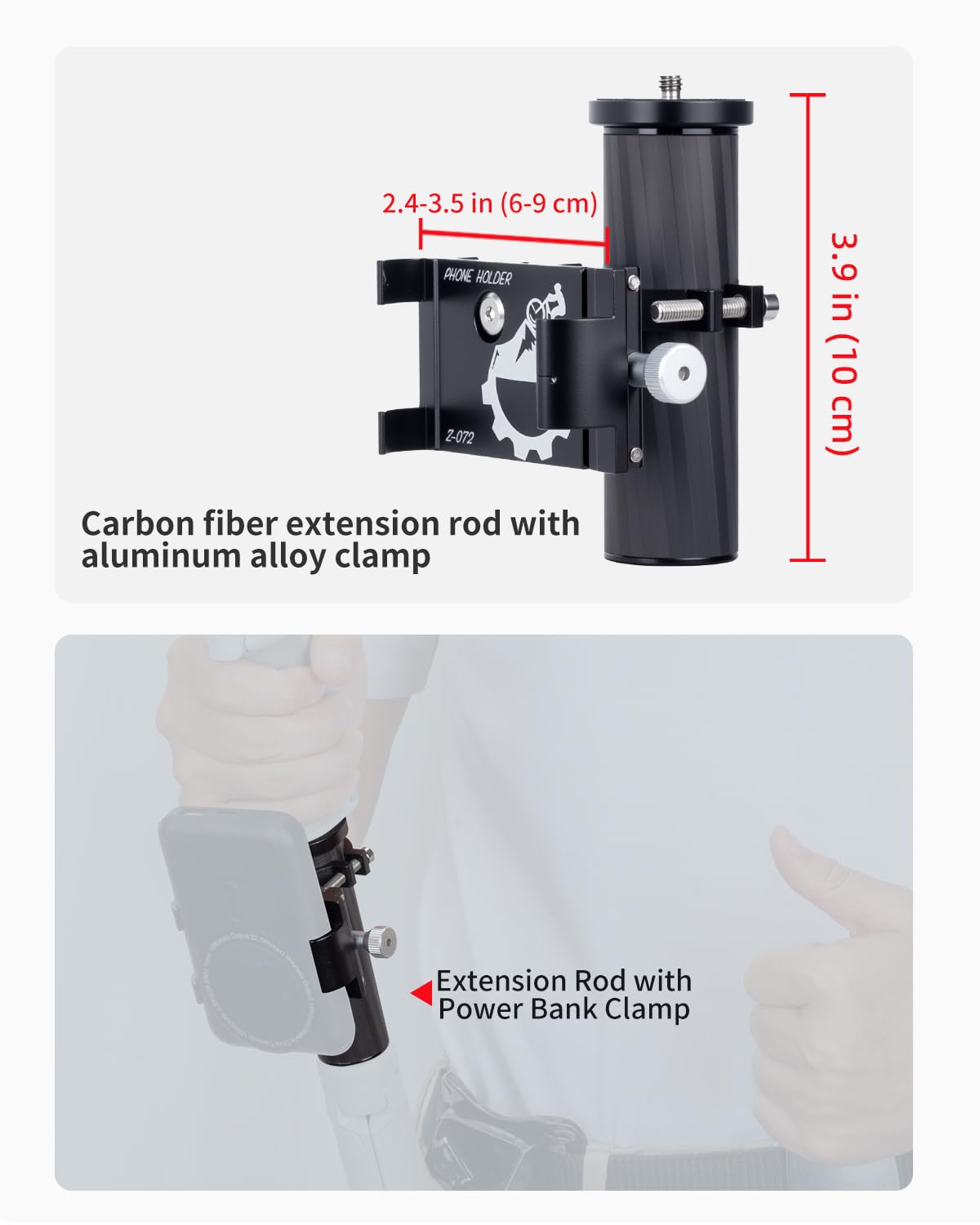 Ręczny gimbal stabilizator zestaw redukcji wagi z regulowanym paskiem na ramię pasem do łóżeczka gimbalowego wspornika drążka przedłużającego Uchwyt gimbal łatwiej i dłużej
