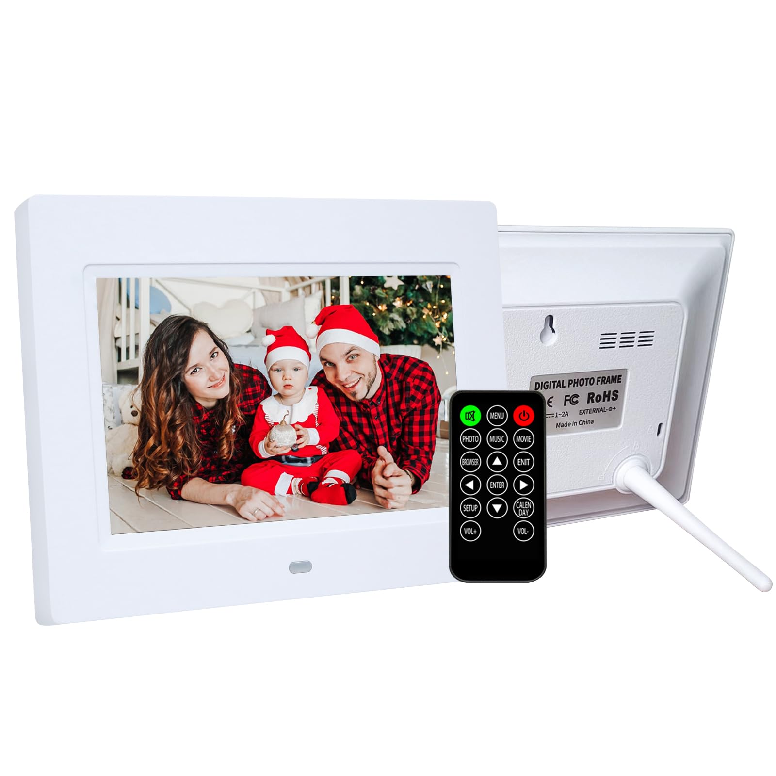 Amazon | 7インチ デジタル写真フォトフレーム 1024x600 IPS