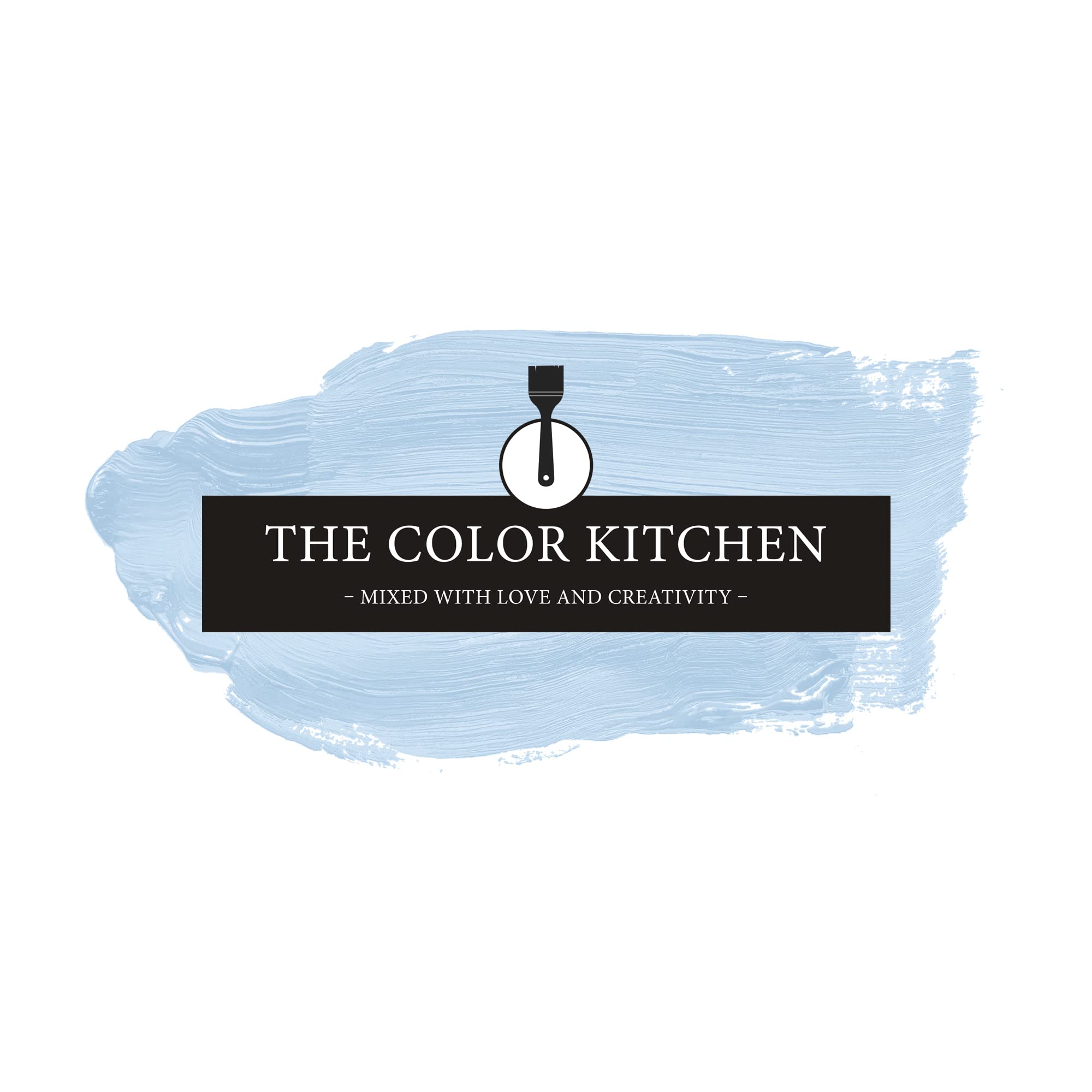 Helle Wandfarbe in Blau von The Color Kitchen