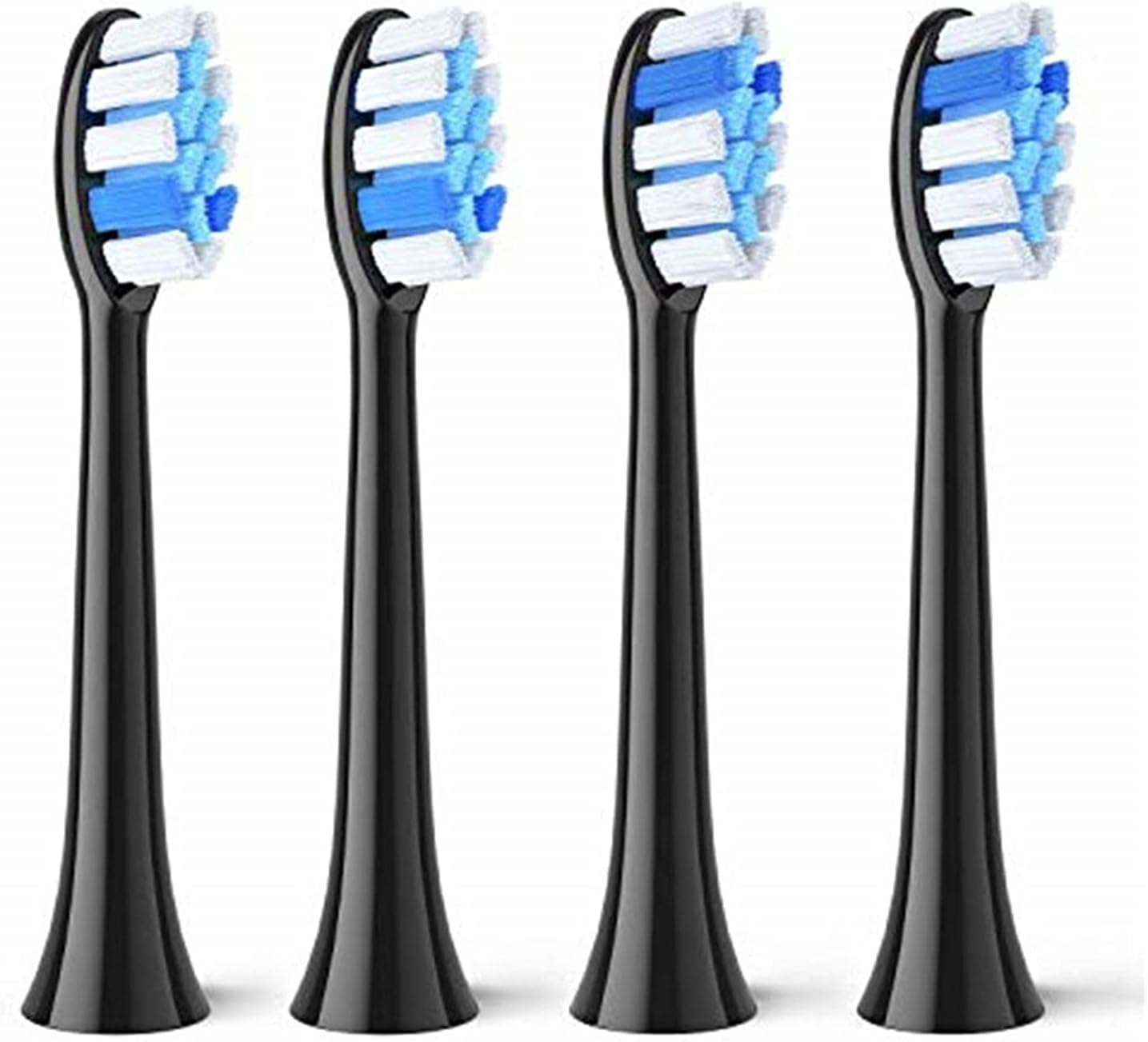 lin Compatible with Fairywill P11 Electric Toothbrush Heads Replacement Heads Compatible with P11 T9 P80 4pcs Going ( Color : AE-PW11 )