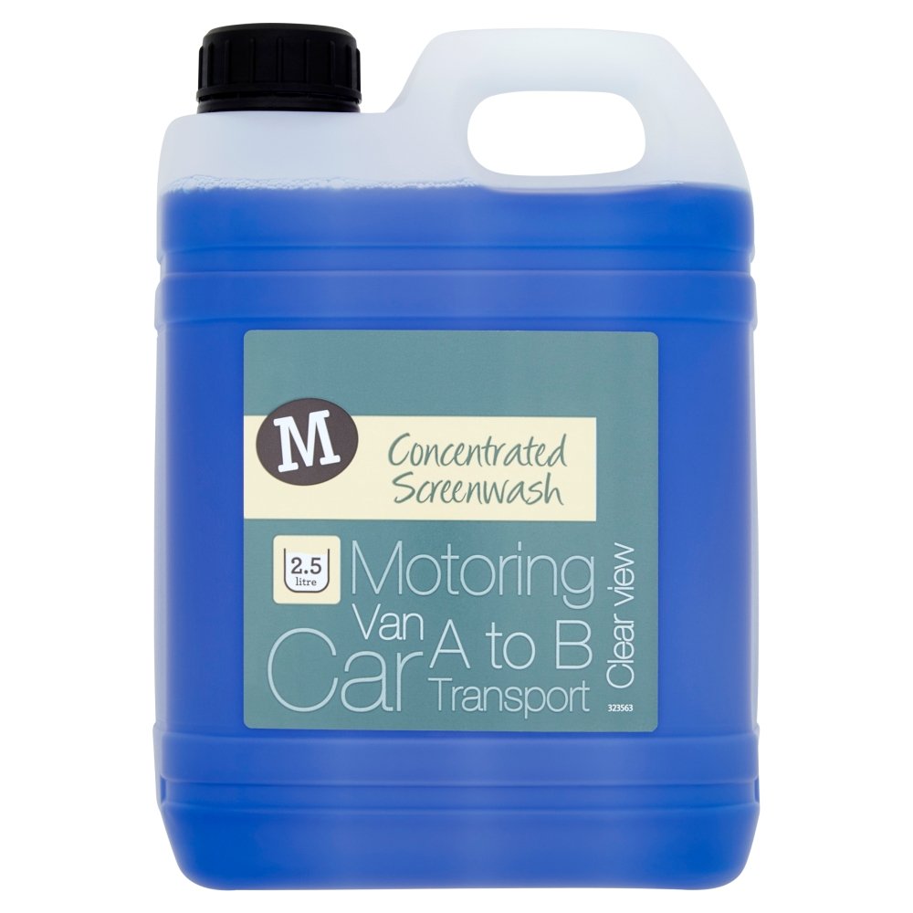 Morrisons Screenwash Concentrate, 2.5 litres