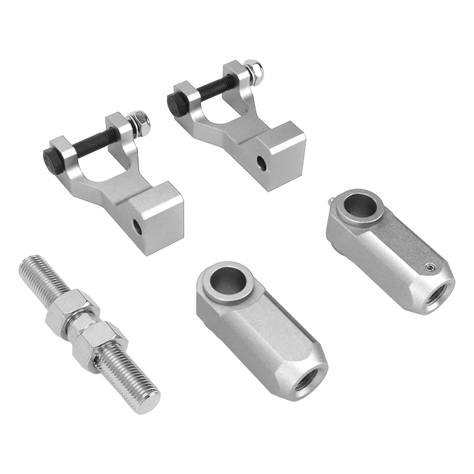 5 Pièces ATV Avant Arrière Abaissement Kit de Remplacement en Alliage D'aluminium pour 350 660 700, Améliore la maniabilité pour le Plat, la Traînée ou la Conduite Hors