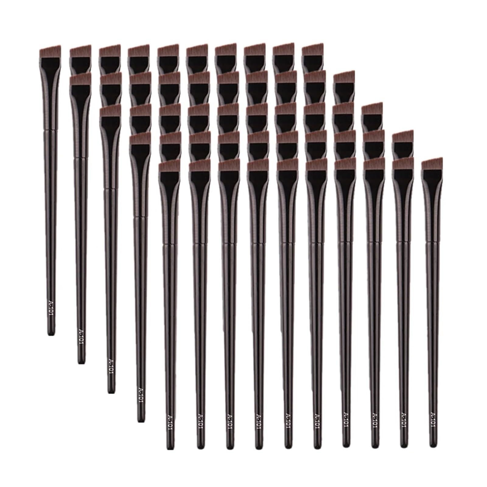 5/10/20/50 pezzi pennelli trucco contorno sopracciglia pennello eyeliner professionale super sottile angolato liner pennello occhi strumenti trucco (colore: 20 pezzi T22)