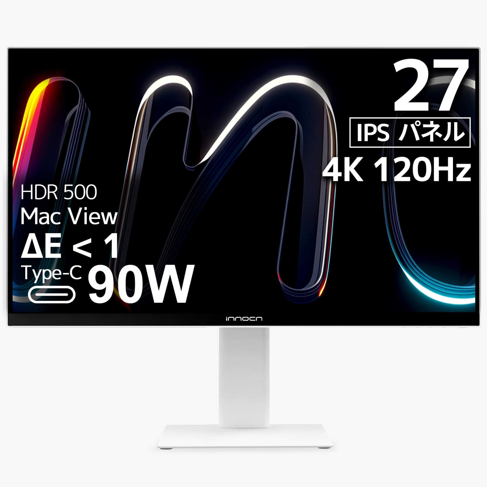 INNOCN CB27U1 27インチ 4K モニター クリエイター向け Mac…