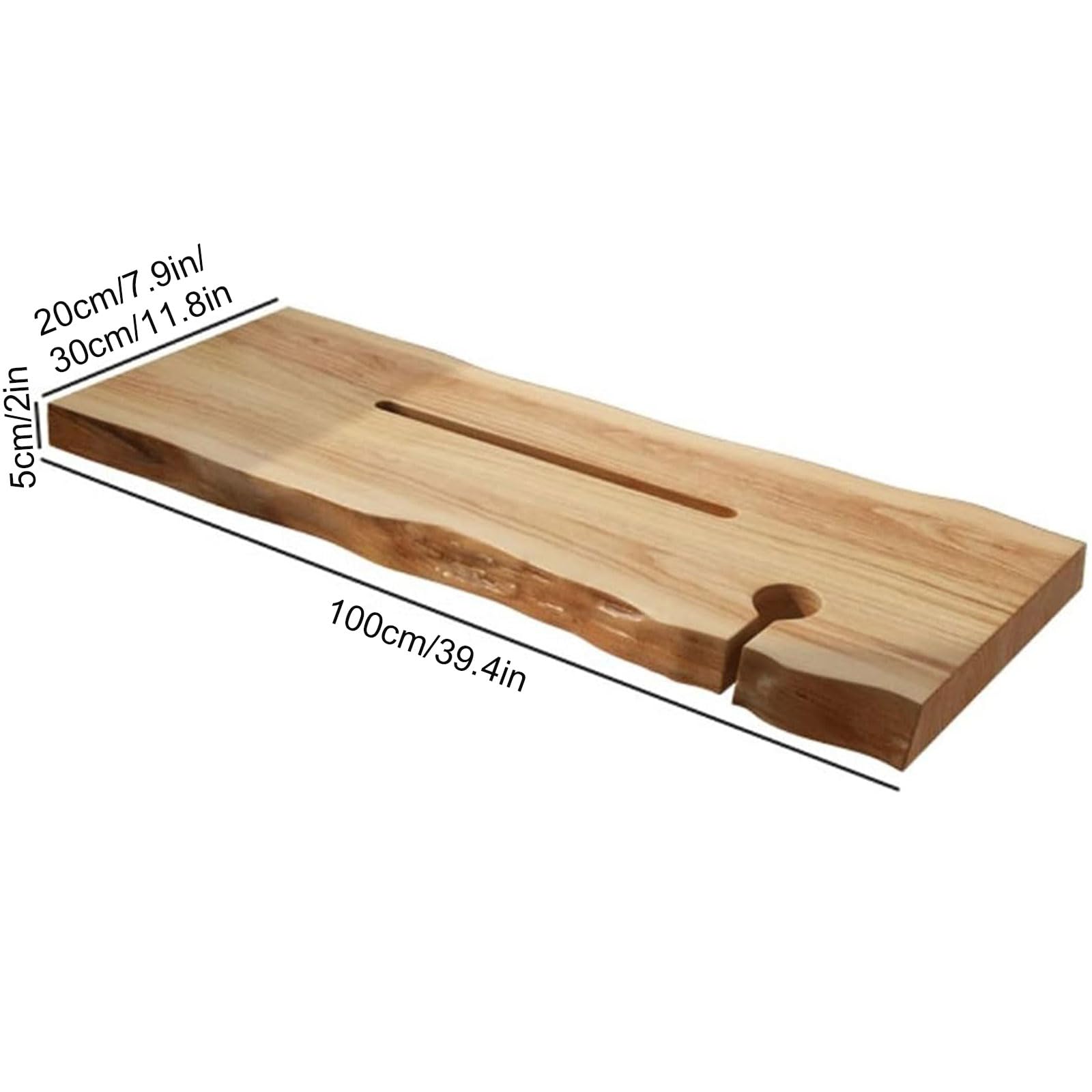 Premium -Badewanne Caddy Massive Holzbadschale für die Wanne Große Badetischschale Halter für Tablet mit Buch- und Weinglashalter,39.4“Lx7.9 Wx2 H