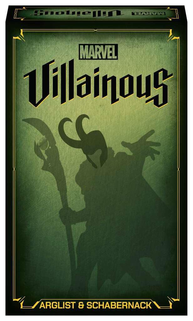 Ravensburger Marvel Villainous: Arglist & Schabernack, German Edition of the 1st Expansion, Strategy Game with Twisted Game Morale from 12 Years