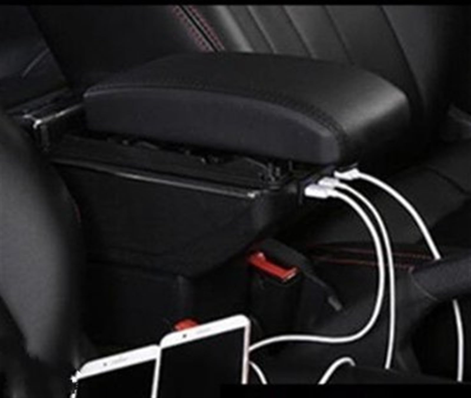 Bracciolo Con Portabicchieri Per Opel Astra H - Doppio Strato E USB - Foto 7