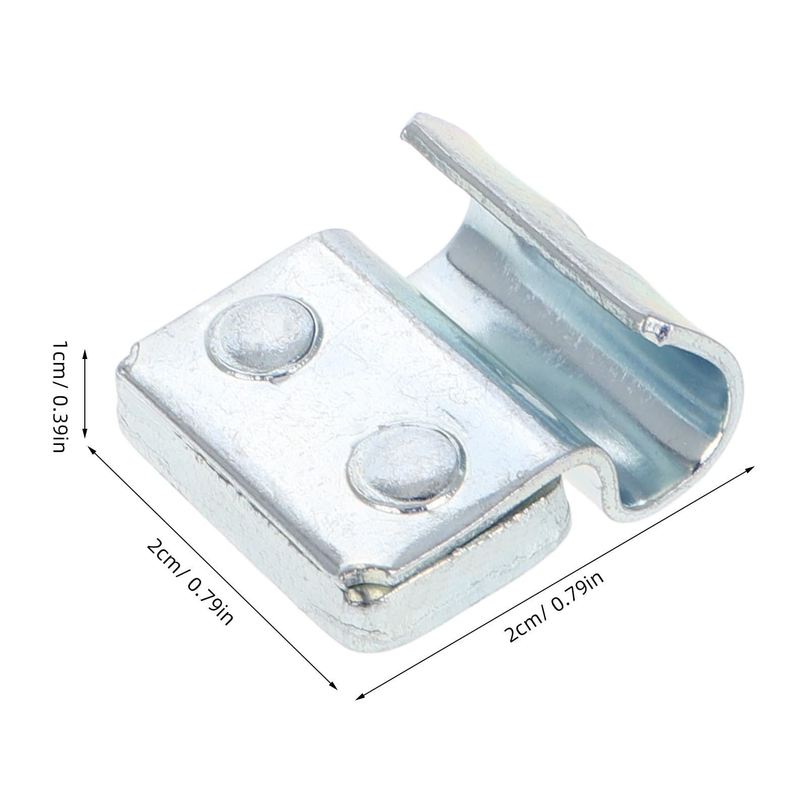 Kit Pesi per Bilanciamento Pneumatici Auto 100 Pezzi in Ferro e Acciaio Clip per Cerchi in Lega Adatto a Riparazione e Guida Sicura