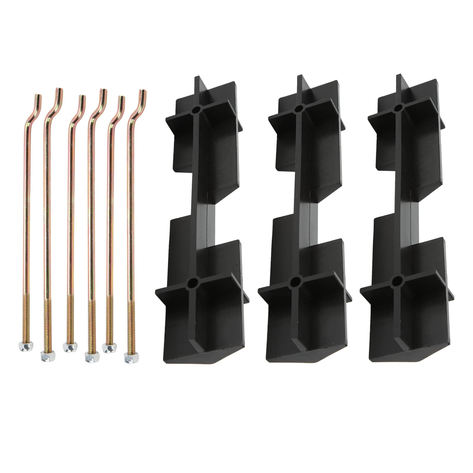 Piastra Fissaggio Batteria Con Aste Per Club Car DS E Carryall Elettrico 1998-2005 - Ricambio 1010908