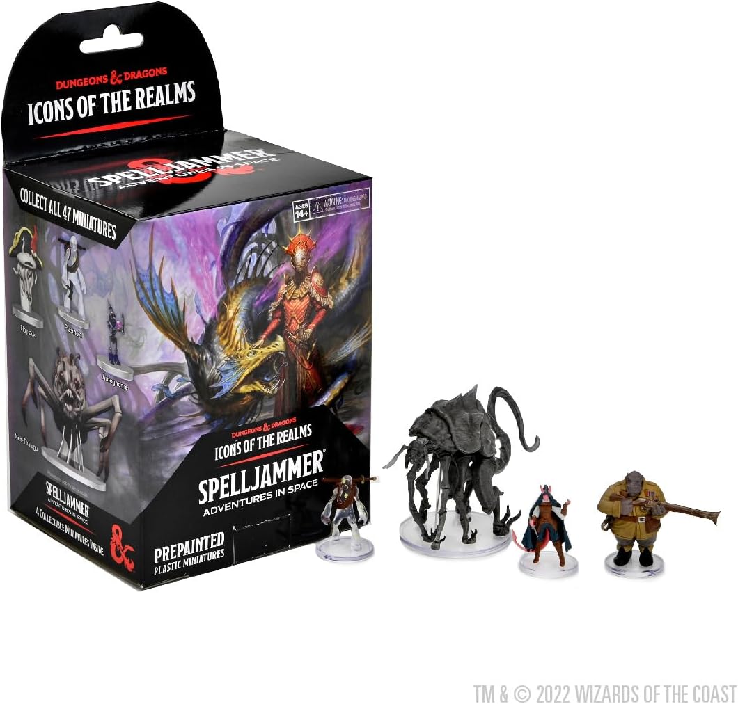 WizKids D&D Icons of The Realms: Spelljammer: Adventures in Space - 8ct. Booster Brick