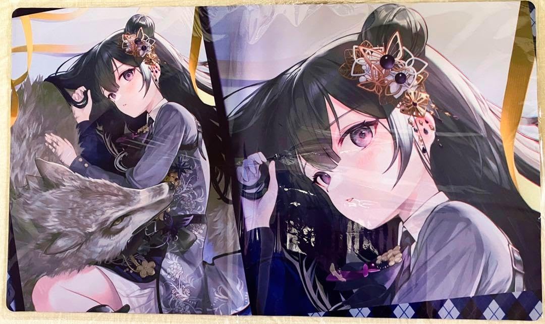 α1 崩壊：スターレイル 水着&アイス 銀狼 スリーブ&プレイマット