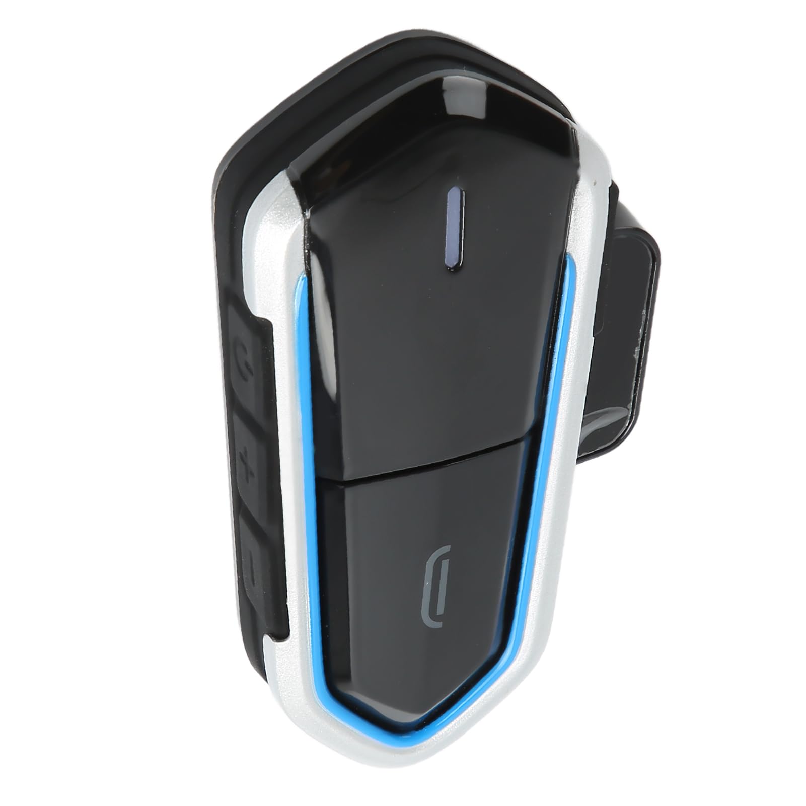 Auricolare Bluetooth per Moto Pulsante Grande Ultra Sottile Impermeabile per la Guida di Sport All'aria Aperta Batteria da 450 MAh