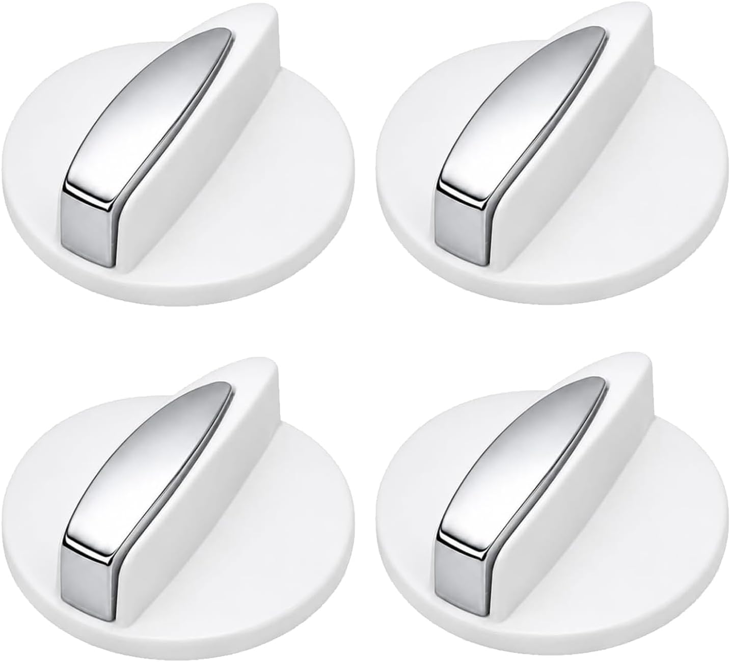 Fusion Star Orginal Washing Machine Knob/Button Set of 4 | Compatible with LG & All Brands Semi Automatic | Dryer, Drain & Timer Switch Replacement Parts/Accessories, Knobs | Universal Fit