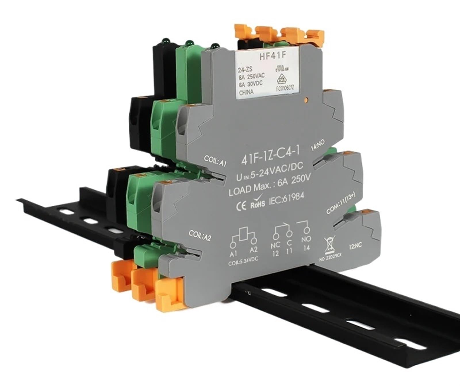 Module de Relais Mince sur Rail Din pour Gagner de la Place dans votre Tableau