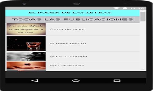 App El poder de las letras