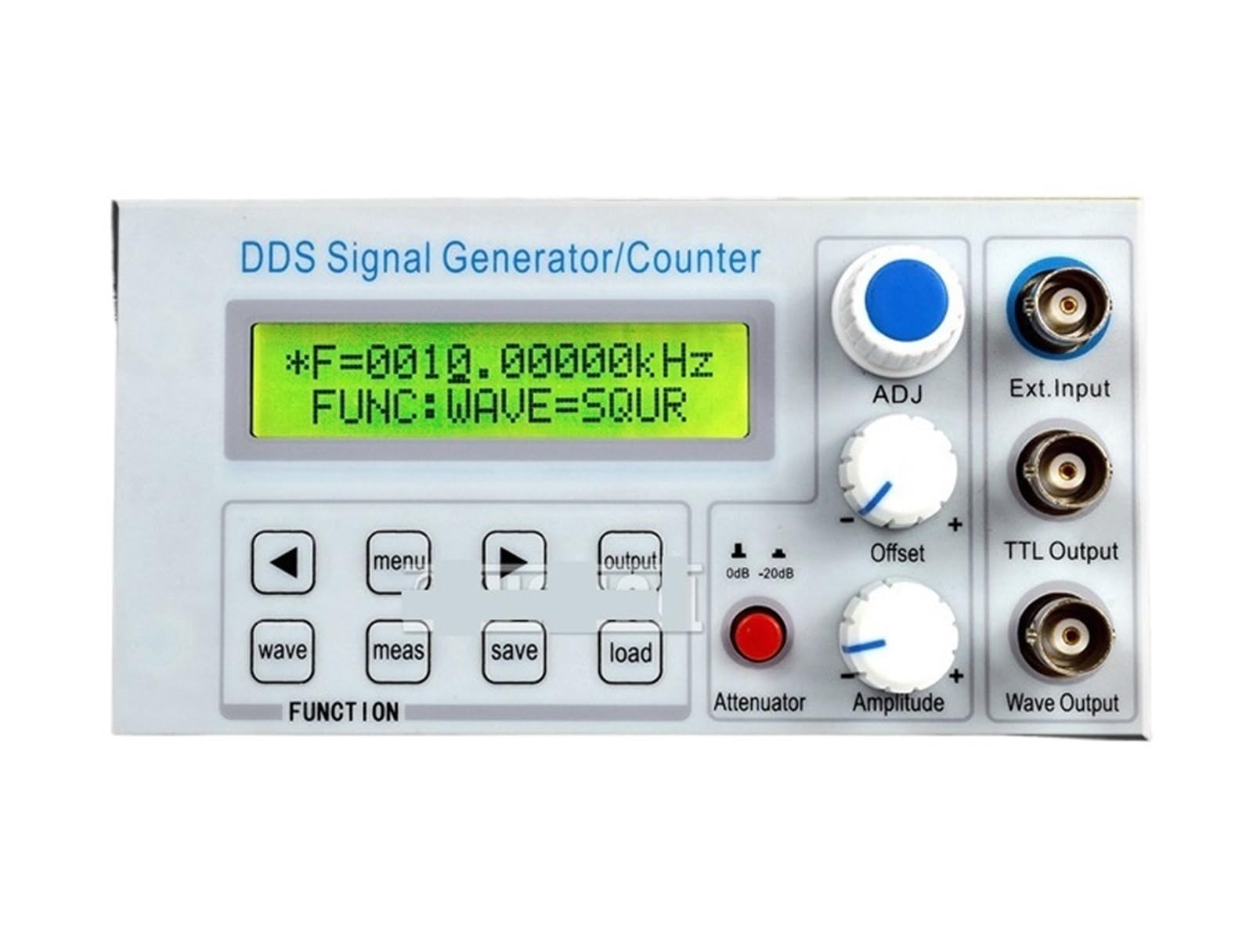 Panel integrado Sgp1010s, generador de señal función Dds/contador frecuencia fuente instrumento enseñanza para fábrica