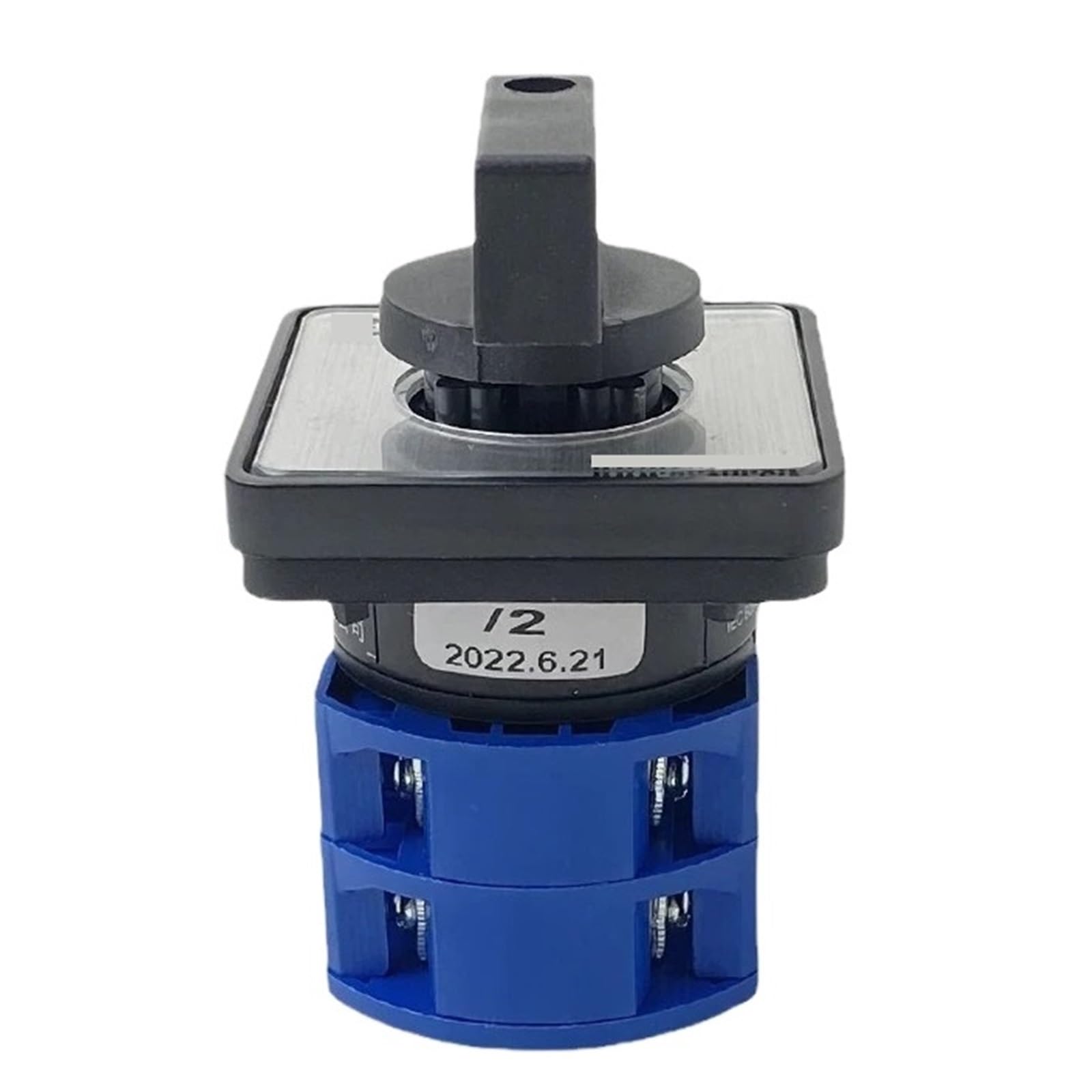 YWZVBSDCS YMW26-25/2 Rotating Selector 25A 2 Poles 3 Position Control Motor Circuit Changeover LW26 LW28 LW39B Cam Switch(1-0-2)