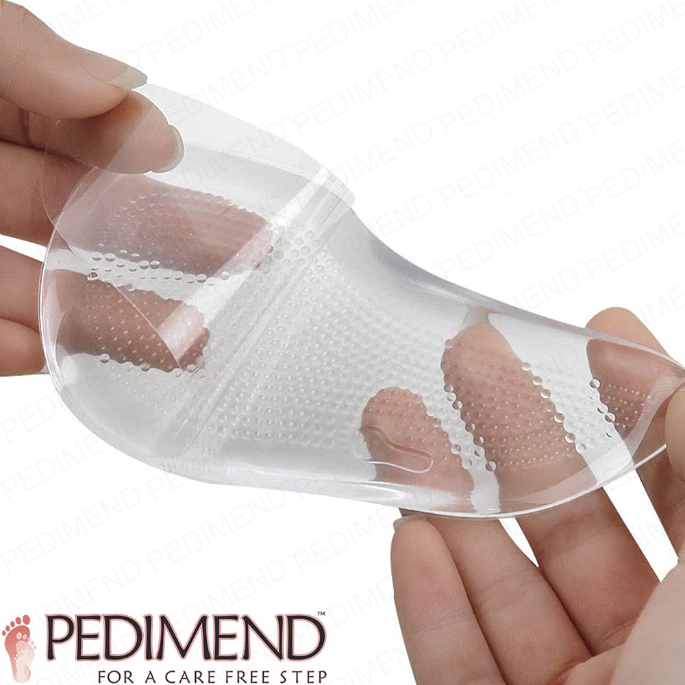 PedimendTM, solette ortopediche lunghe 3/4 con supporto per arco plantare, piede piatto, pronazione, fascite plantare