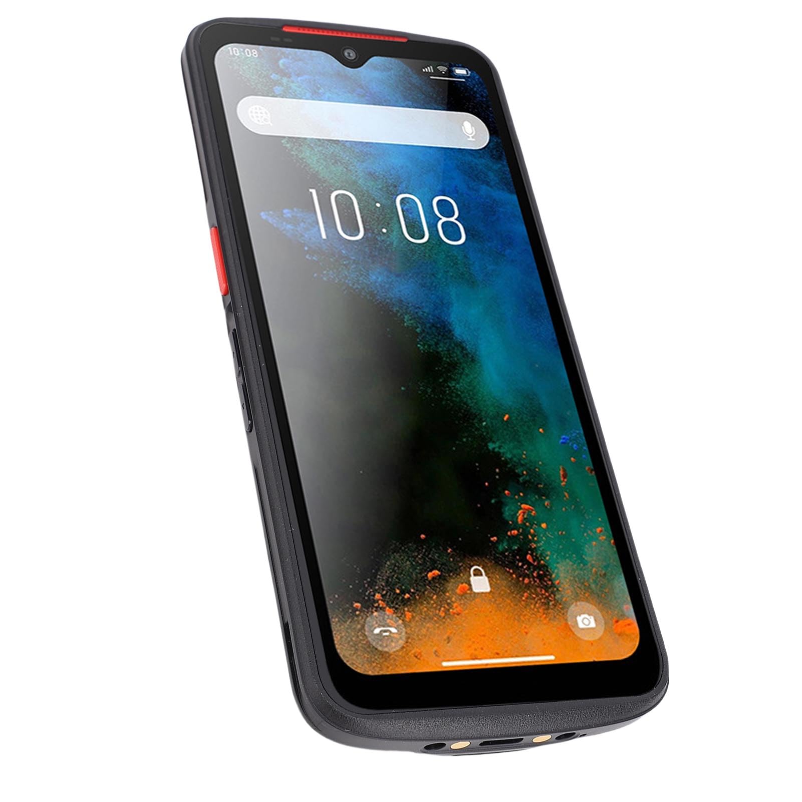 Marhynchus Scanner de Codes-Barres Portatif, ABS WiFi 6, 8MP Avant et 13MP Arrière, Scanner d'inventaire QR 1D 2D pour la Vente au Détail en Entrepôt