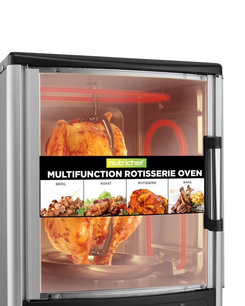 Amazon.com: Nutrichef Vertical Countertop Oven with Rotisserie